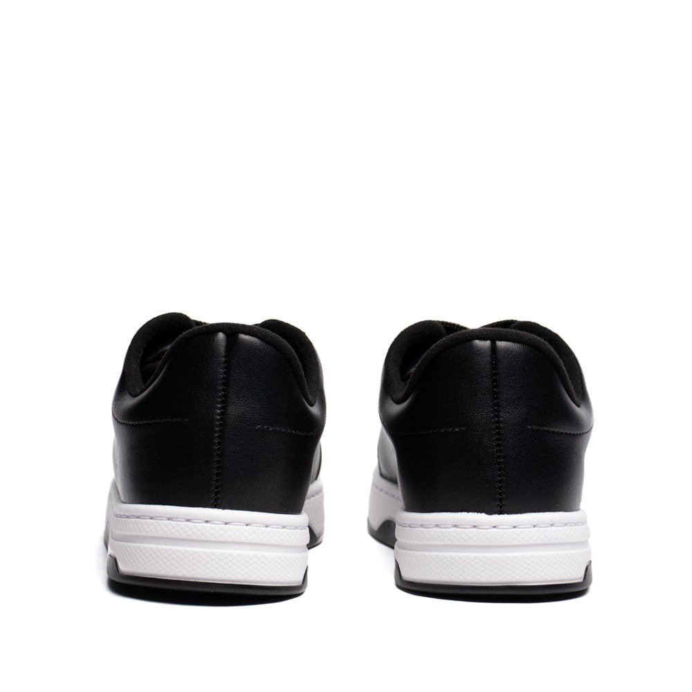 Tênis Feminino Moleca Napa Turim Casual Preto Preto 3