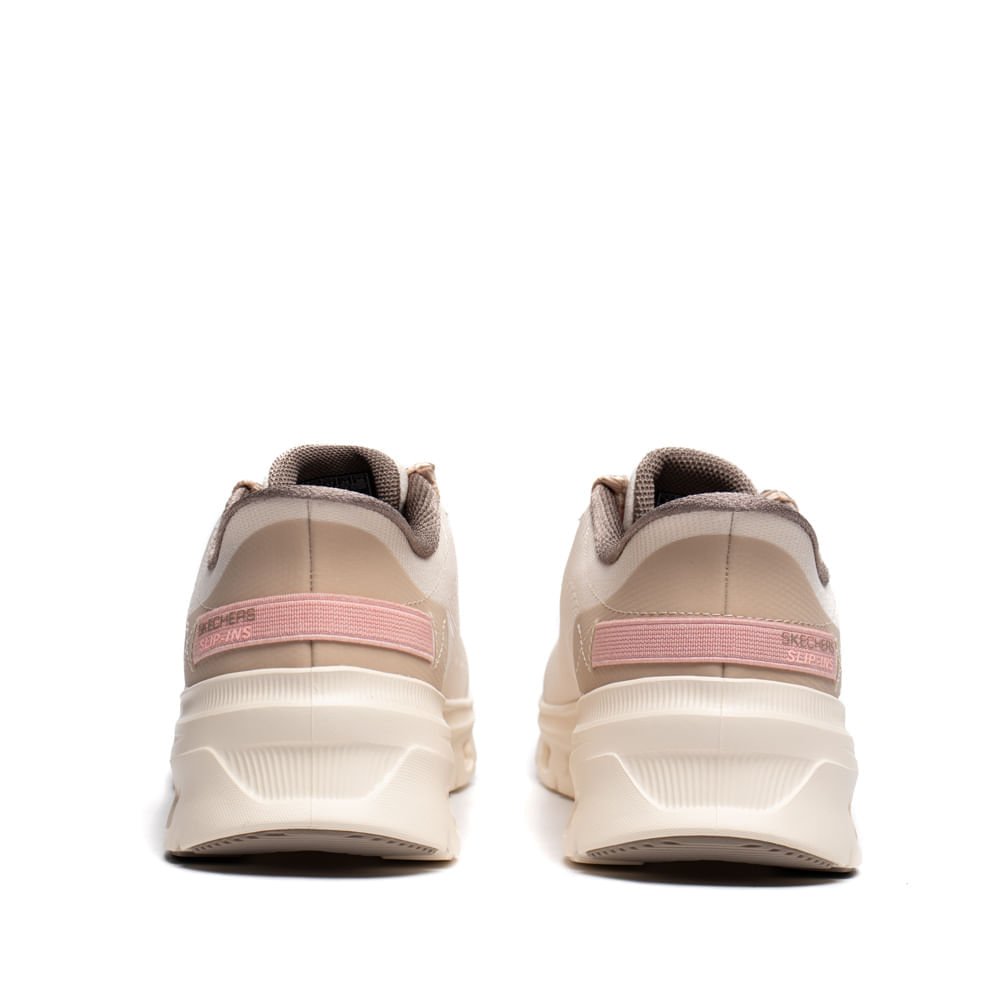 Tênis Feminino Skechers Glide-Step Pro Slip-Ins Nude/Rosa Bege 3
