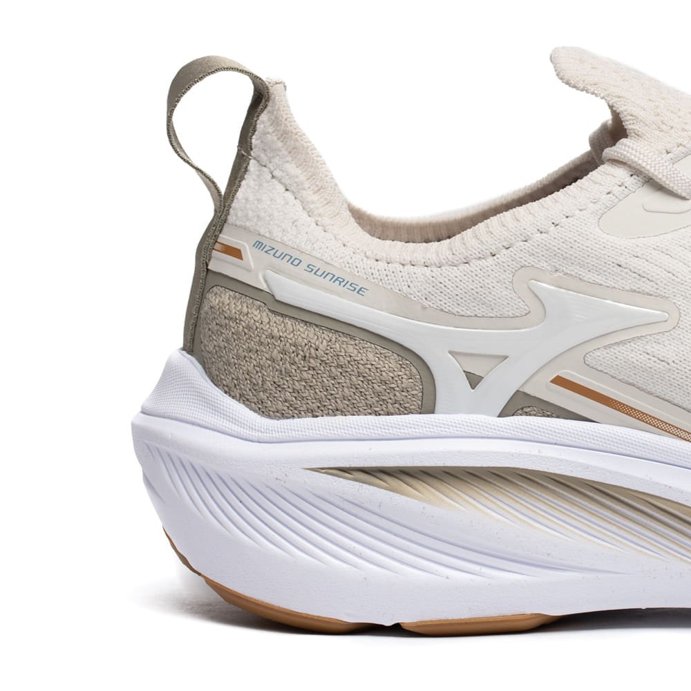 Tênis Feminino Mizuno Sunrise  Bege Bege 5