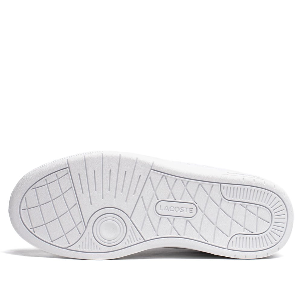 Tênis Feminino Lacoste T-Clip Set Ortholite Branco Branco 2