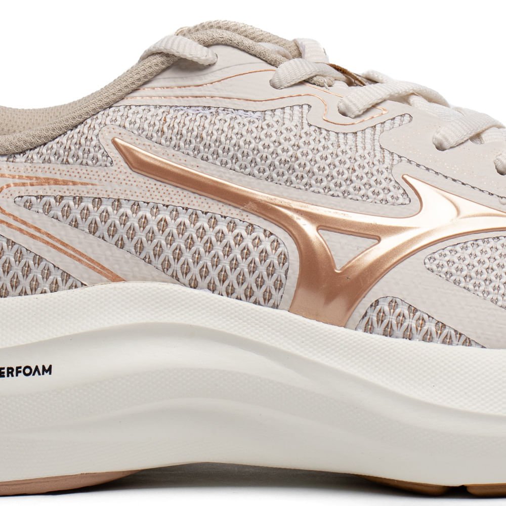 Tênis Feminino Mizuno Virtue 2 Softier Foam Cinza/Rosa Cinza 6