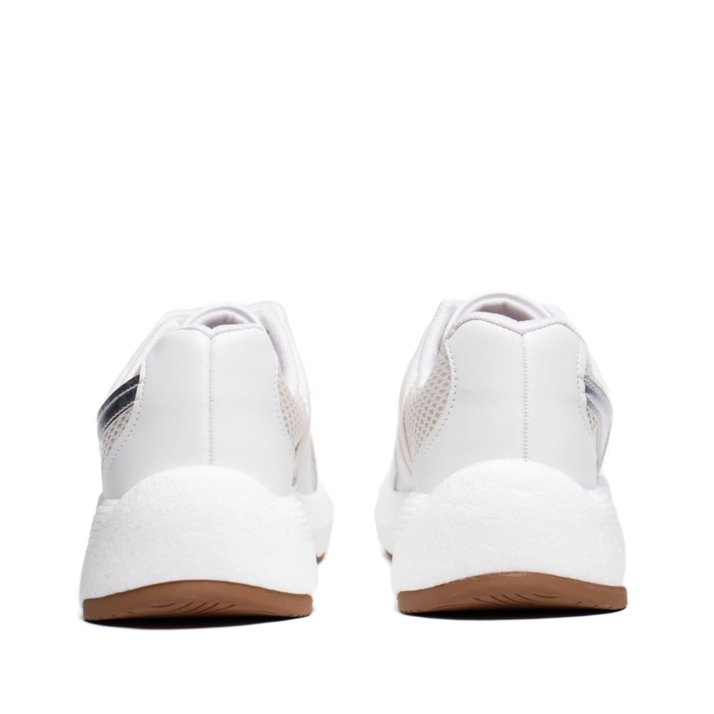 Tênis Feminino Beira Rio Free Sport Branco/Prata Branco 3