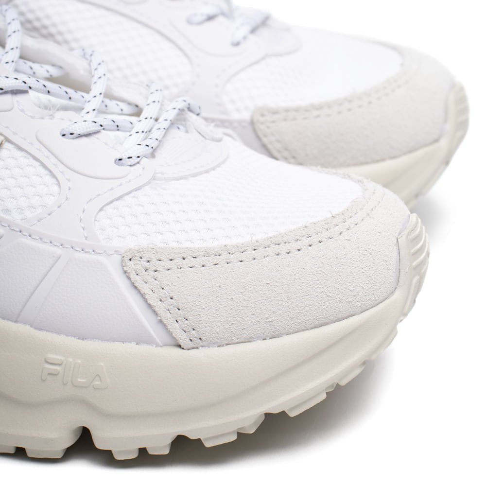 Tênis Feminino Fila Destroyer Tratorado Branco/Cinza Branco 5