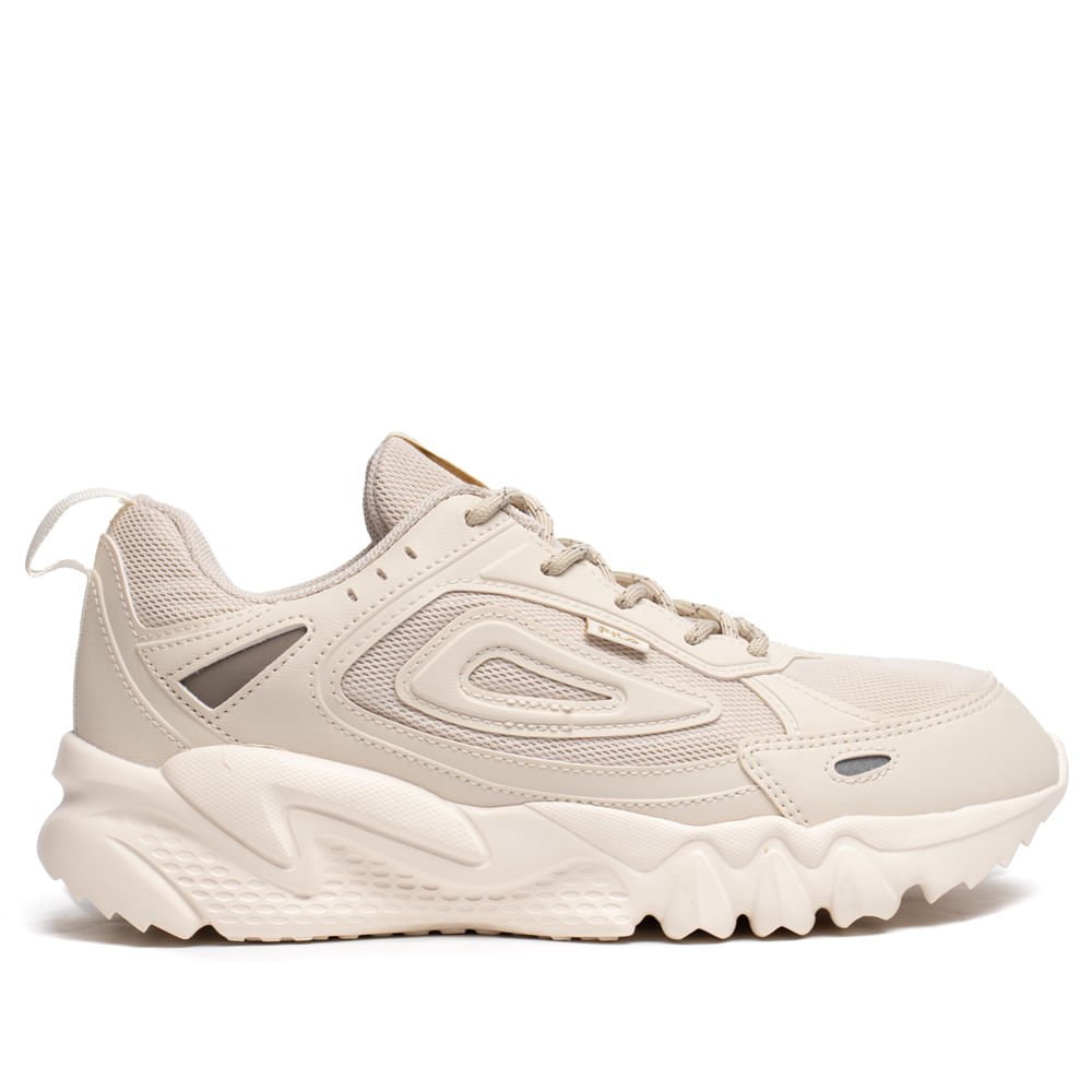 Tênis Feminino Fila Venture Tracer 2 Tratorado Bege/Dourado