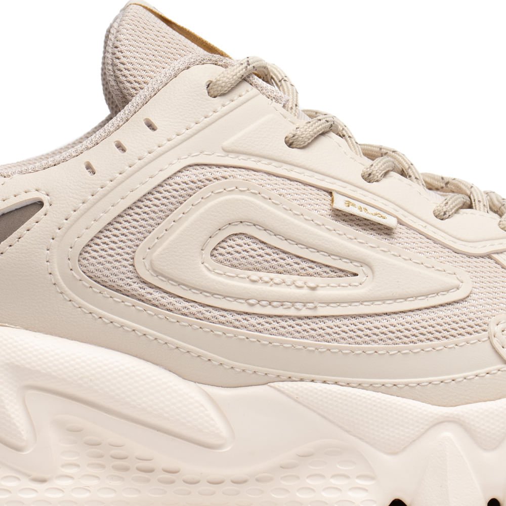 Tênis Feminino Fila Venture Tracer 2 Tratorado Bege/Dourado Bege 6