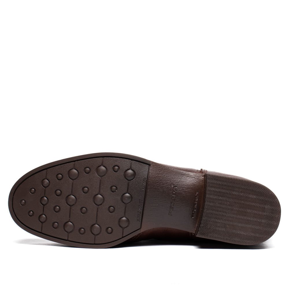 Bota Feminina Pegada Frontier Couro Marrom Pinhão Marrom 2