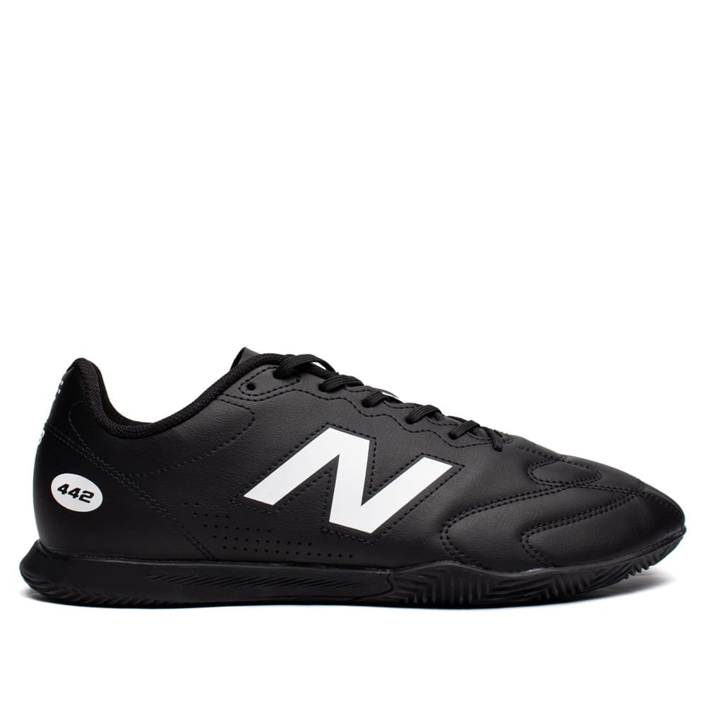 Chuteira Futsal New Balance 442-DW Preto/Branco