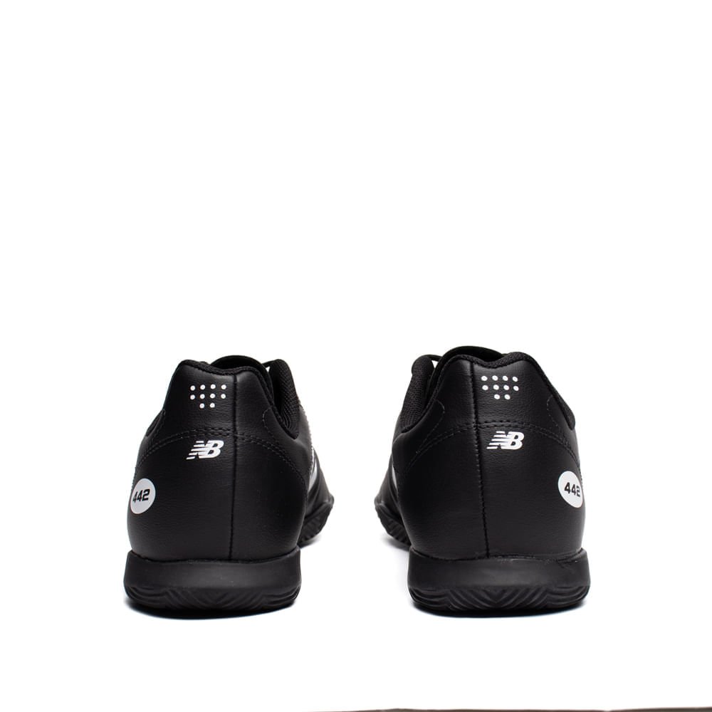 Chuteira Futsal New Balance 442-DW Preto/Branco Preto 3