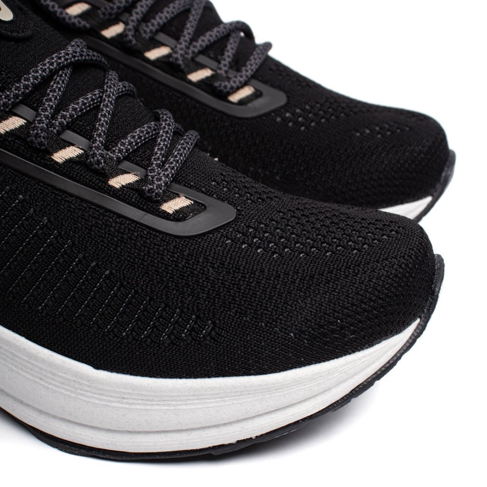 Tênis Feminino Olympikus Adrena 2 Esportivo Preto Preto 5
