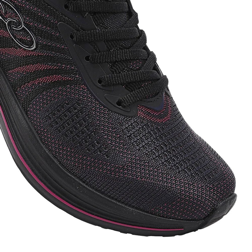 Tênis Feminino Olympikus Bruma Preto/Pink Preto/Pink 5