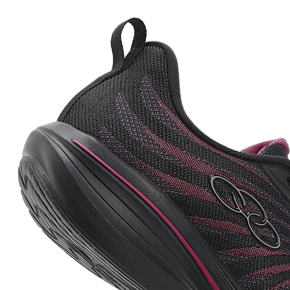 Tênis Feminino Olympikus Bruma Preto/Pink Preto/Pink 6