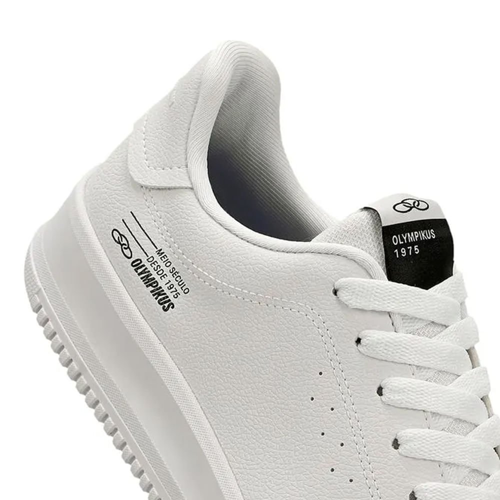 Tênis Masculino Olympikus Eros 2 Branco Branco 5