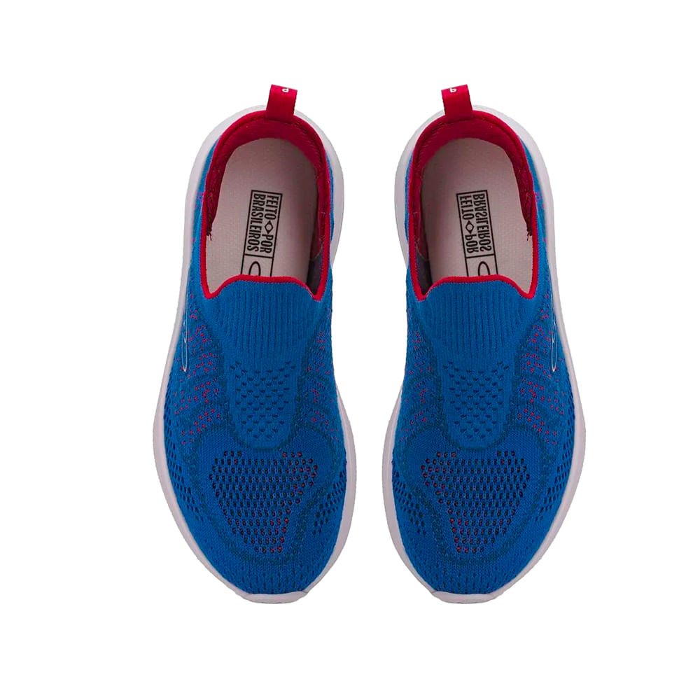 Tênis Infantil Olympikus Pixel Hypersox Azul/Vermelho Azul/Vermelho 4