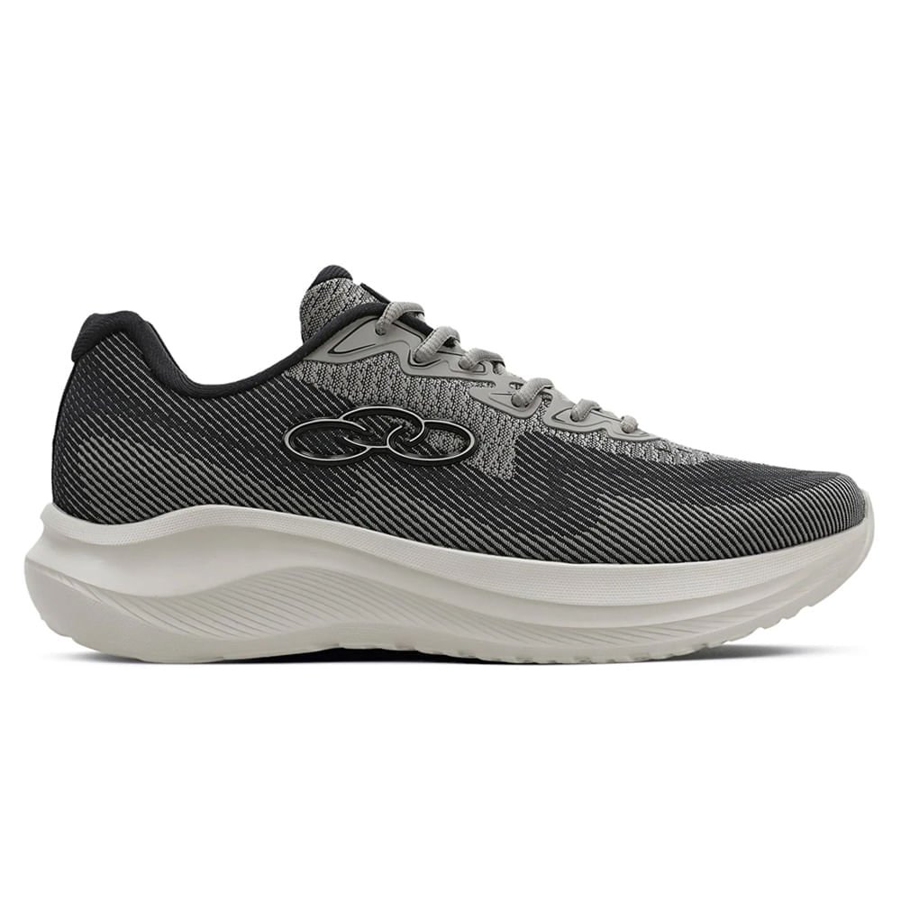 Tênis Masculino Olympikus Sagaz Cinza/Preto