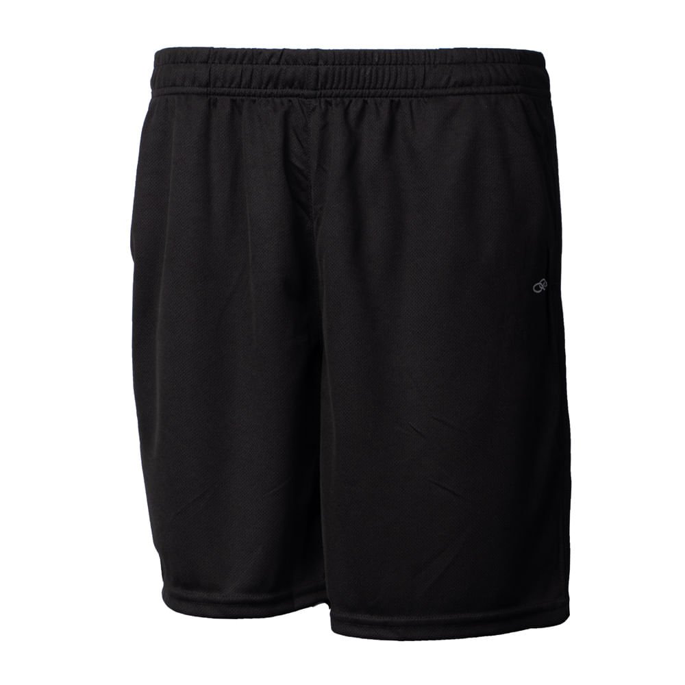 Bermuda Masculina Olympikus Basic Logo Elos Preto