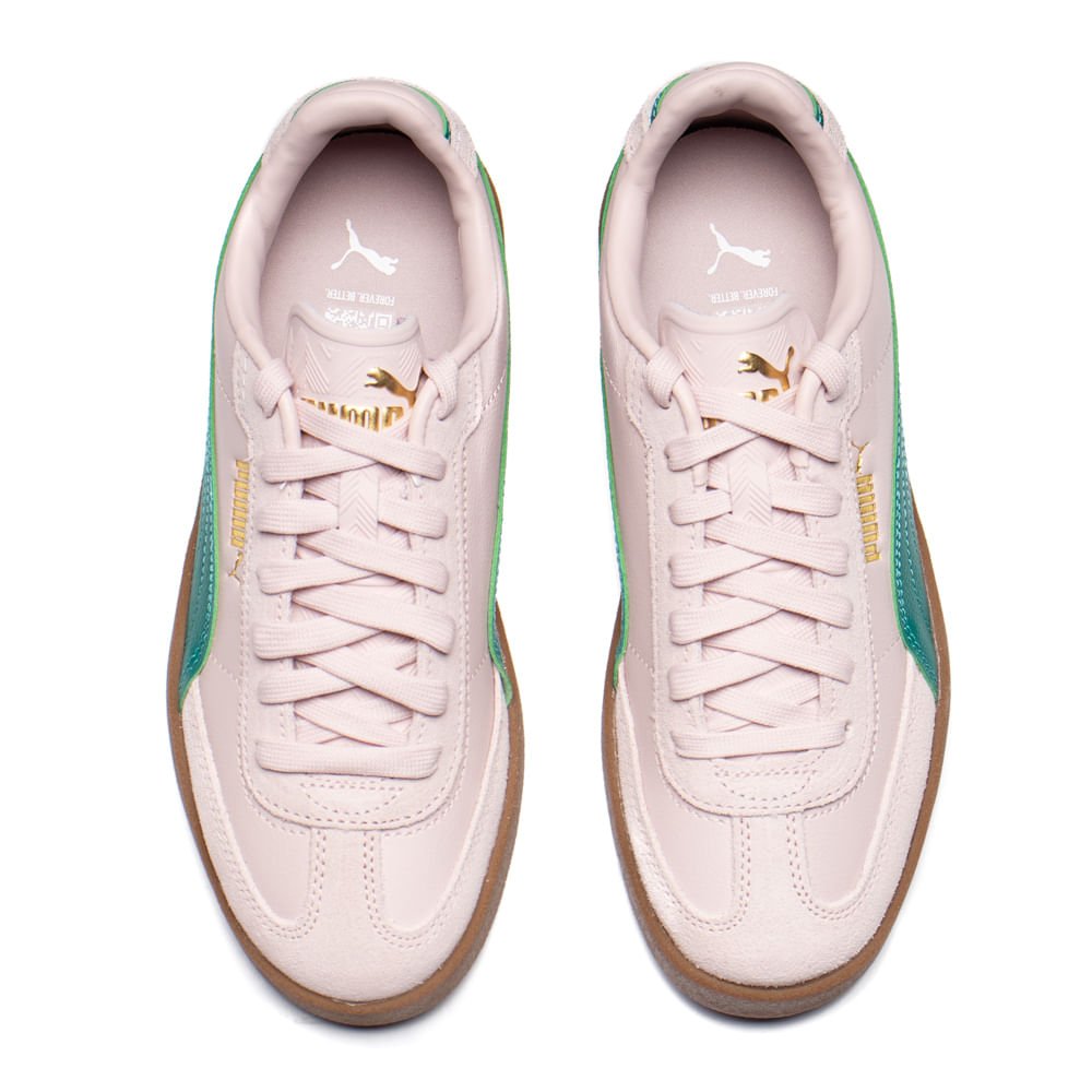 Tênis Feminino Puma Club II Era Rosa/Verde Rosa/Verde 4