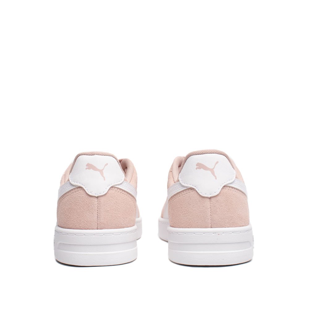 Tênis Feminino Court Lally Suede Rosa Claro Rosa 3