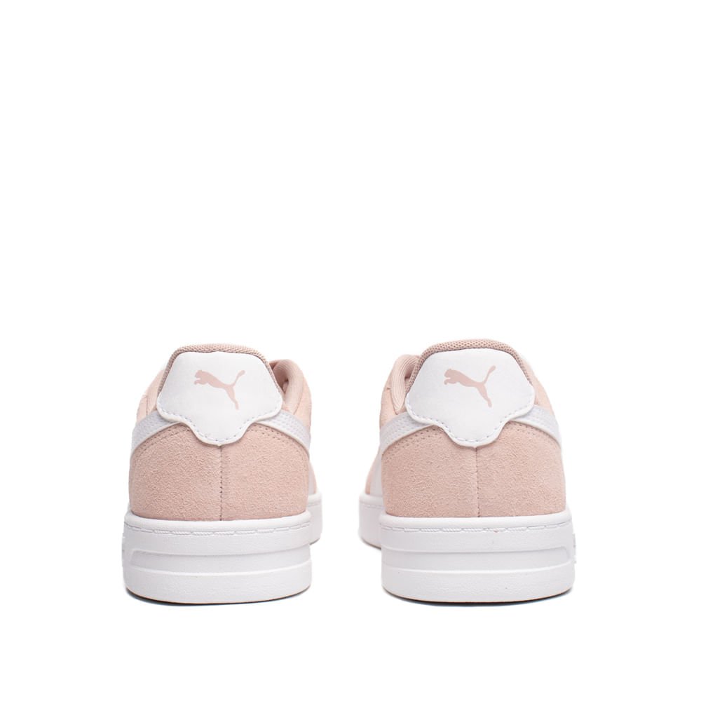 Tênis Feminino Court Lally Suede Rosa Claro Rosa 3
