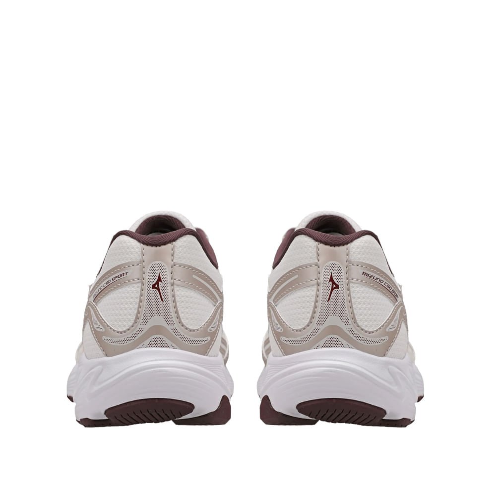 Tênis Feminino Mizuno CSD Sport Softier Foam Branco/Bege Bege 3