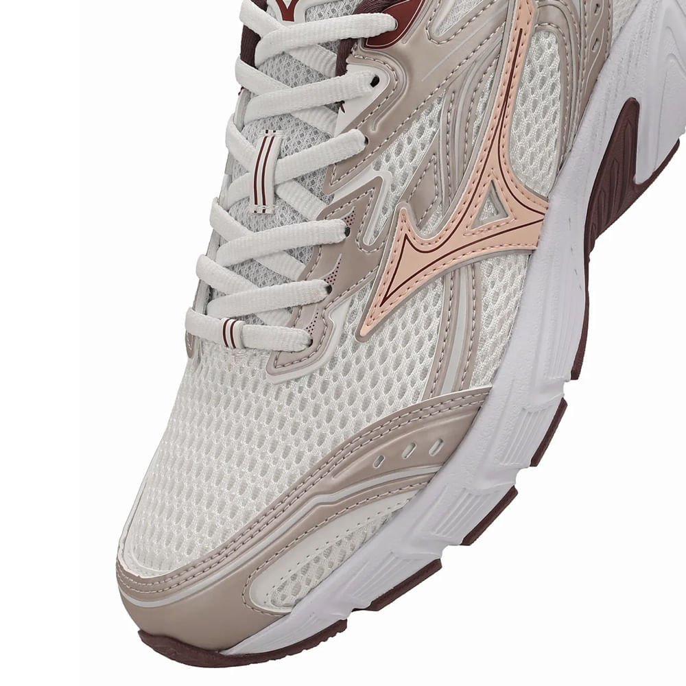 Tênis Feminino Mizuno CSD Sport Softier Foam Branco/Bege Bege 5