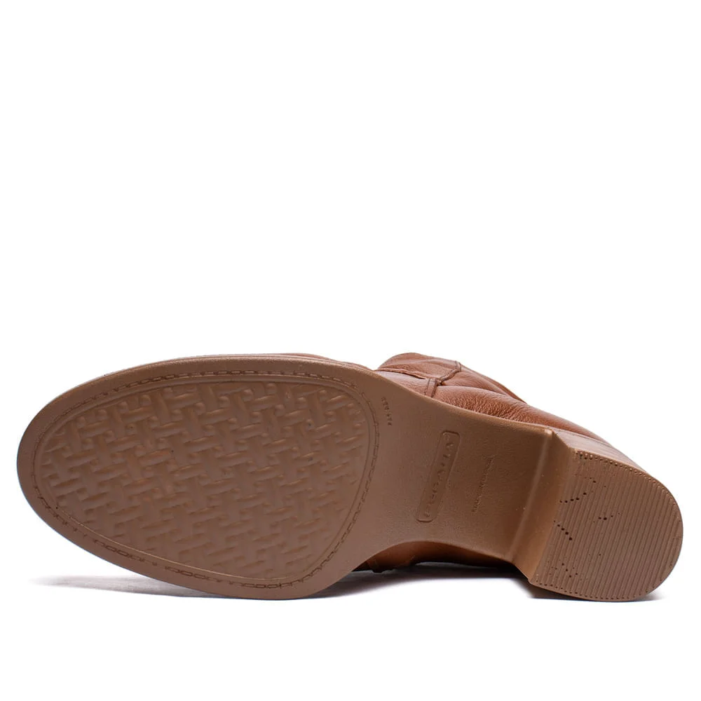 Bota Feminina Pegada Nature Couro Marrom Marrom 2