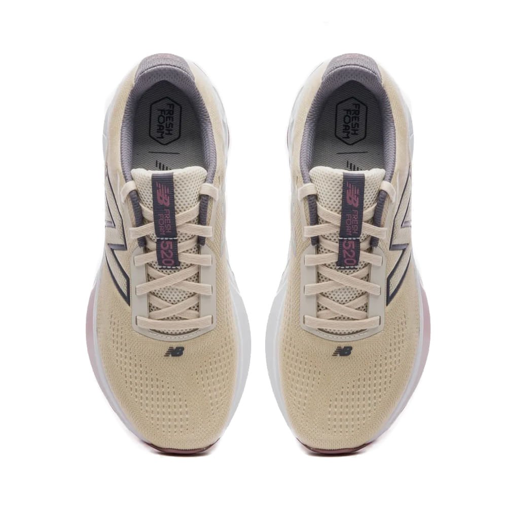 Tênis Feminino New Balance Fresh Foam 520 Bege Bege 4