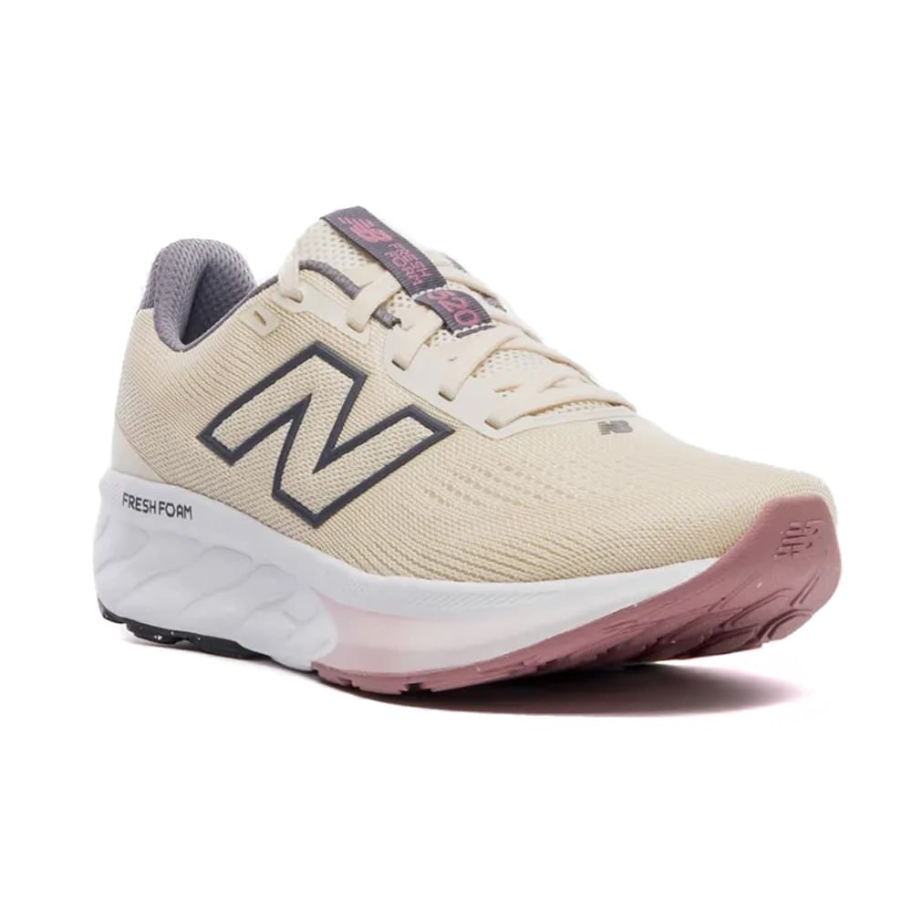 Tênis Feminino New Balance Fresh Foam 520 Bege Bege 5