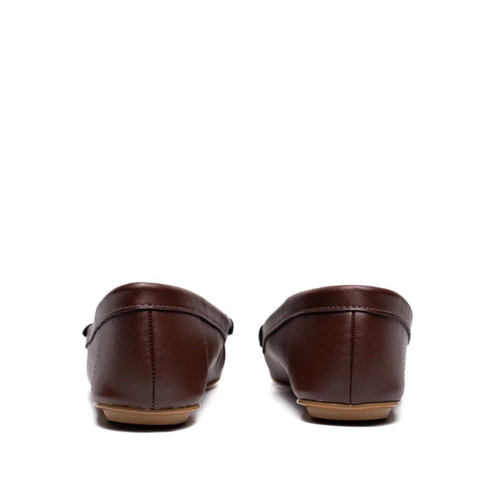 Mocassim Feminino Vizzano Marrom Marrom 3