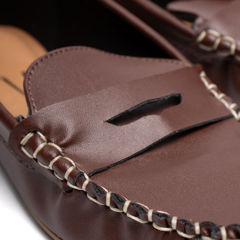 Mocassim Feminino Vizzano Marrom Marrom 6