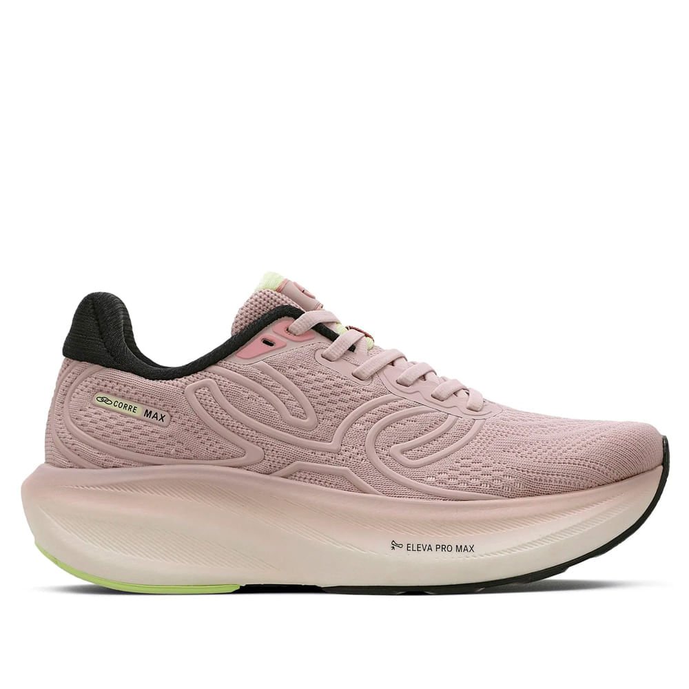 Tênis Unissex Olympikus Corre Max Eleva Pro Max Rosa Claro