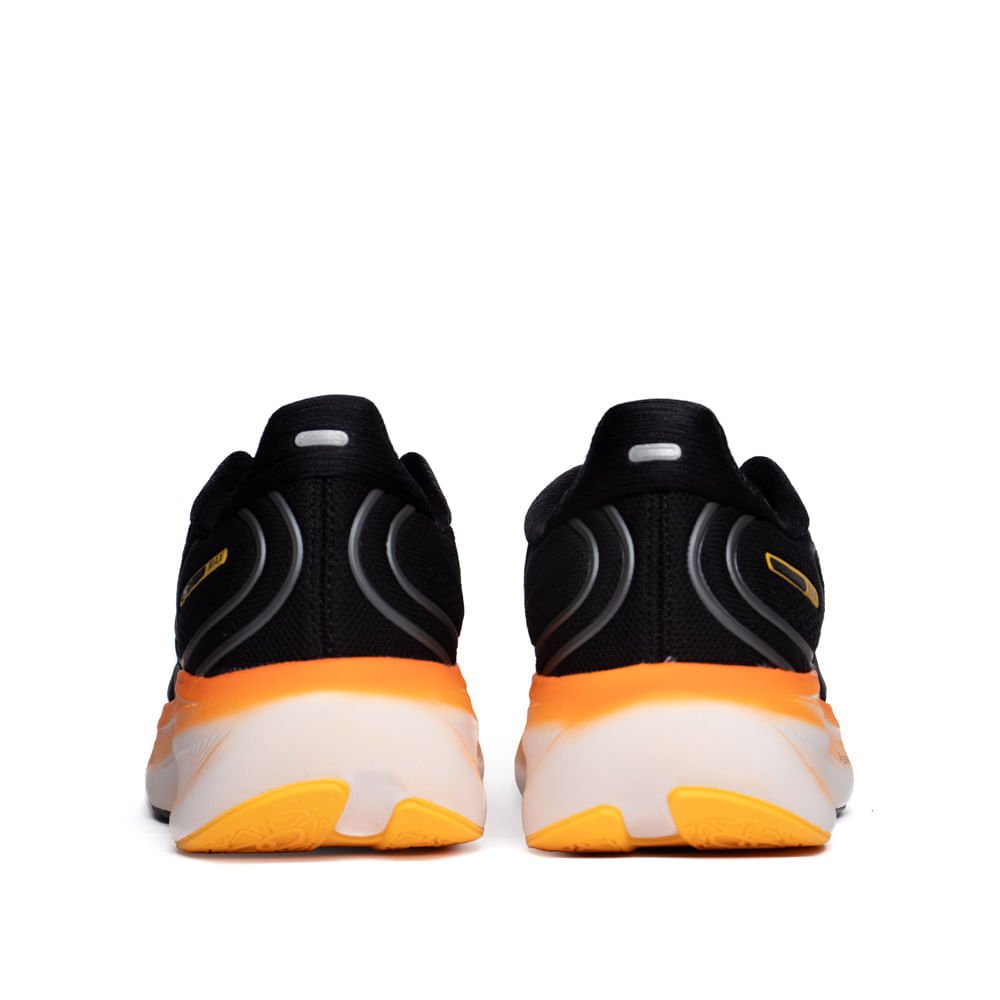 Tênis Masculino Olympikus Corre Max 365 Preto/Laranja Preto/Laranja 3