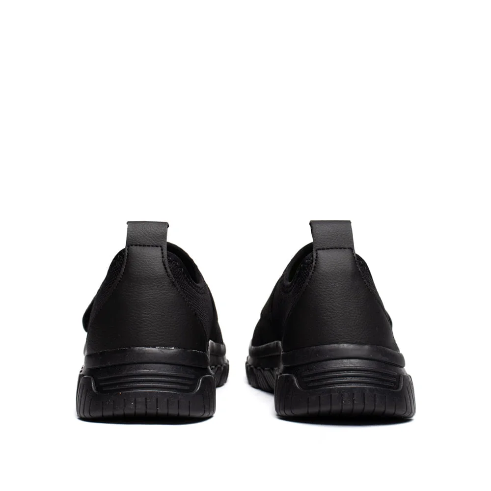 Tênis Infantil Novopé Soft Sport Calce Fácil Preto/Branco Preto 3