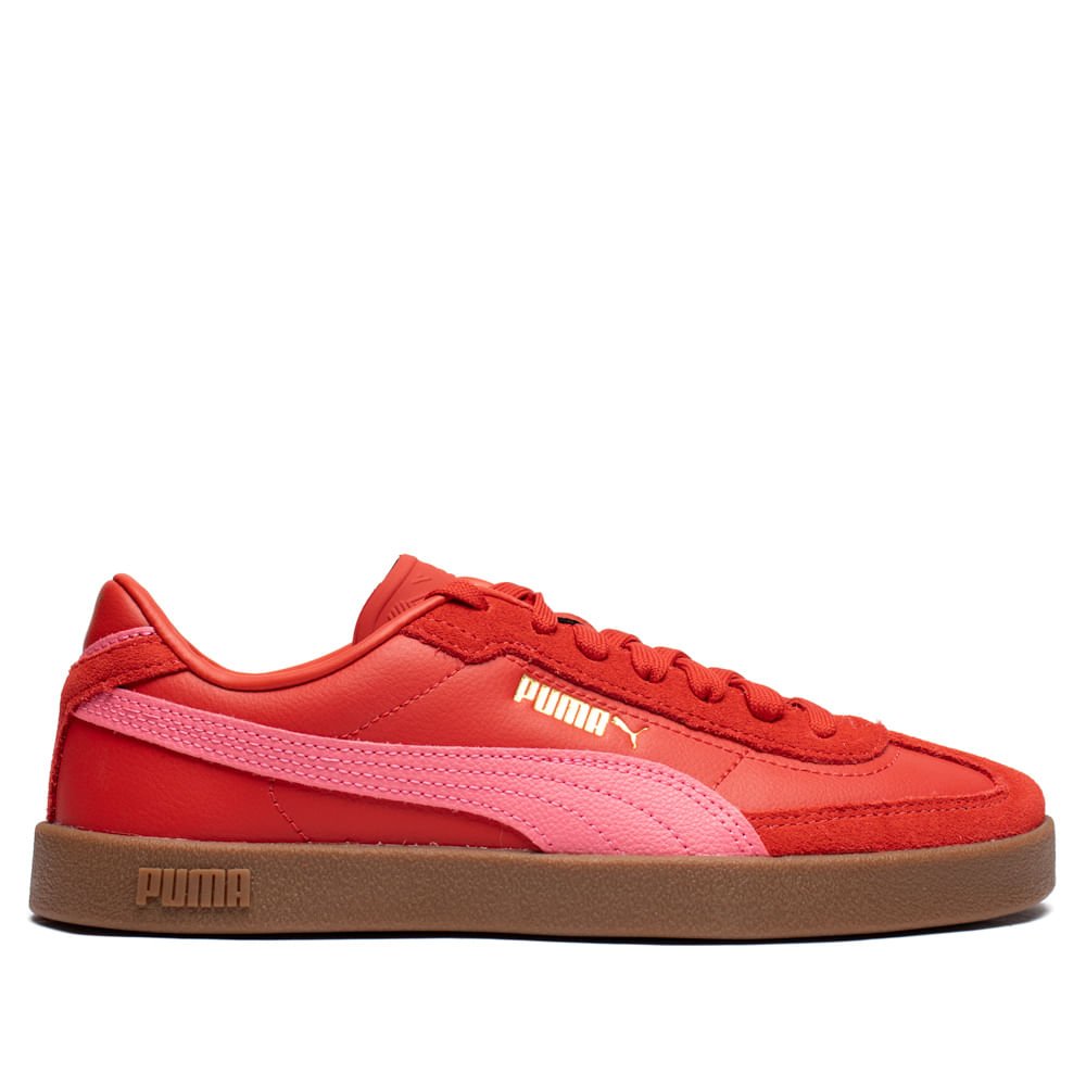 Tênis Feminino Puma Club II Era Vermelho