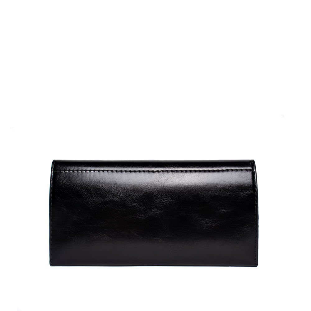 Carteira Feminina Rafitthy Verniz Preto Preto 2