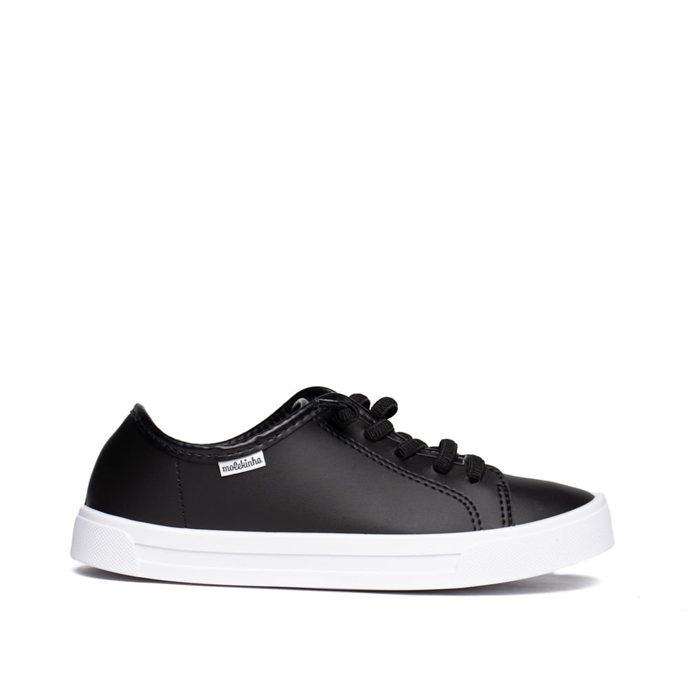 Tênis Infantil Molekinha Casual Napa Preto
