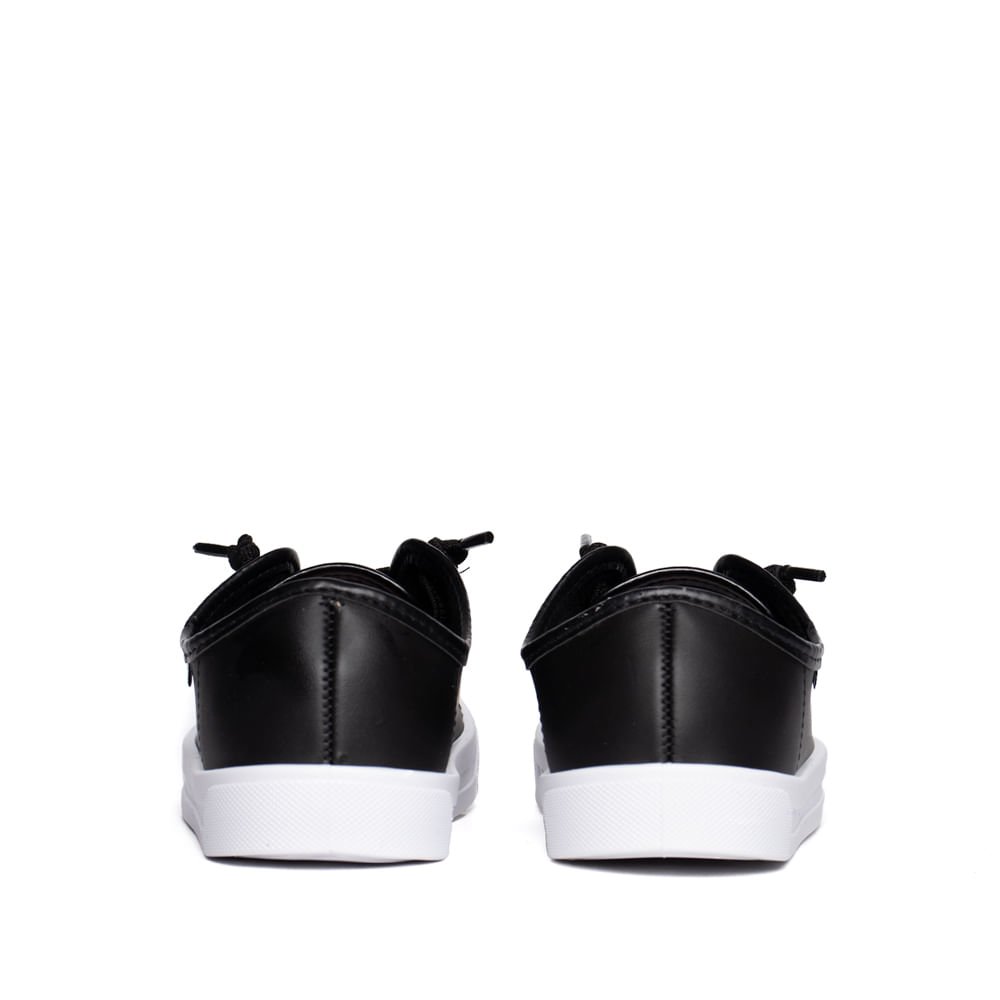 Tênis Infantil Molekinha Casual Napa Preto Preto 3