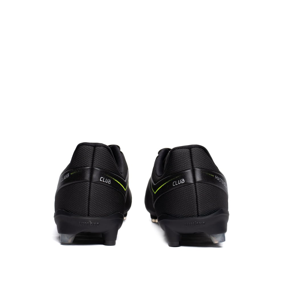 Chuteira Campo Masculina Umbro Master Class FG Preto/Cinza Preto 3