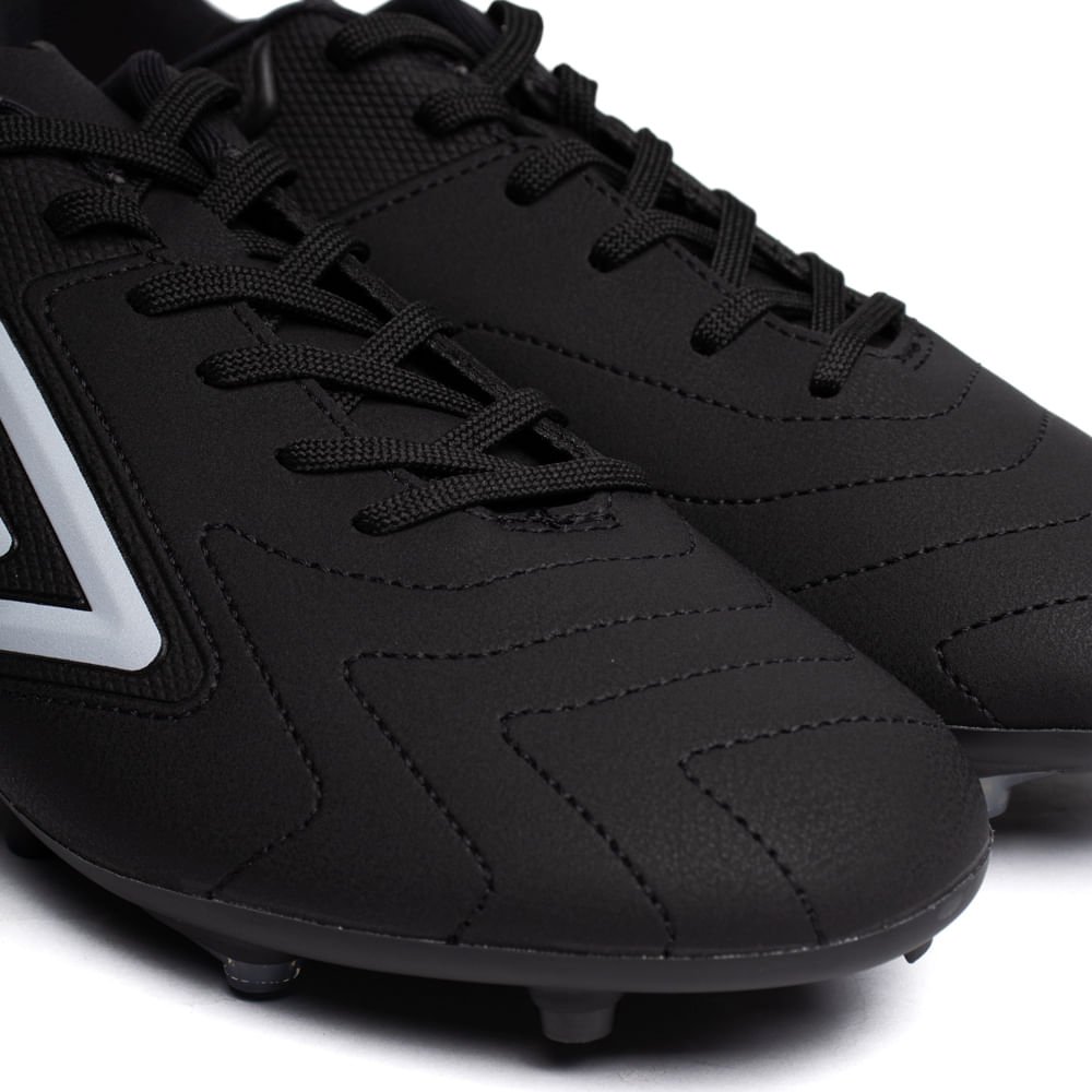 Chuteira Campo Masculina Umbro Master Class FG Preto/Cinza Preto 5