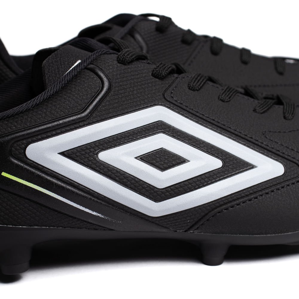 Chuteira Campo Masculina Umbro Master Class FG Preto/Cinza Preto 6