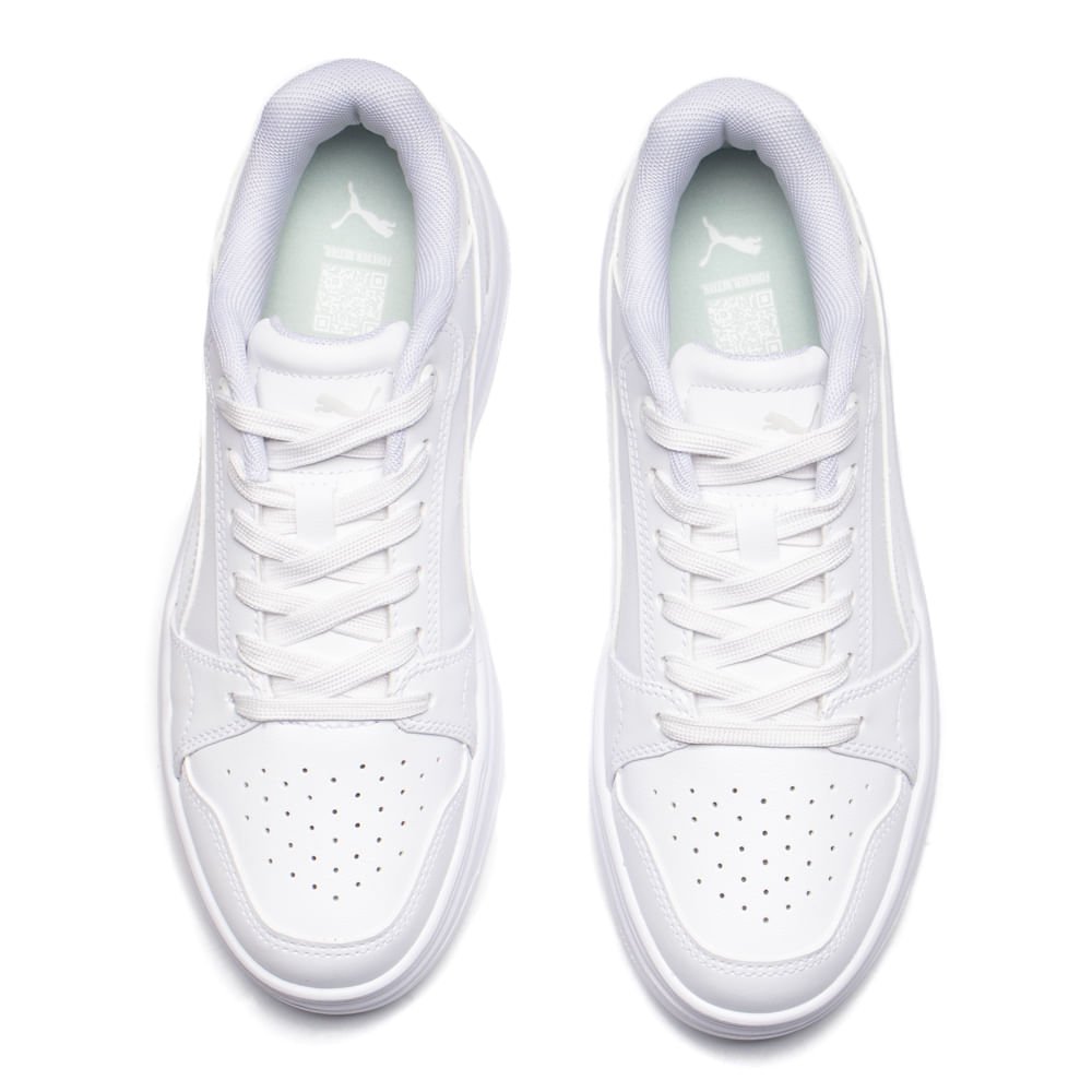 Tênis Feminino Puma Rebound Femme Low BDP Branco Branco 3