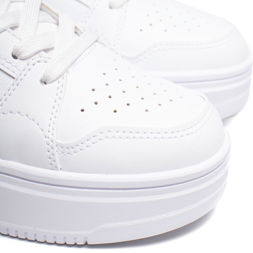 Tênis Feminino Puma Rebound Femme Low BDP Branco Branco 4