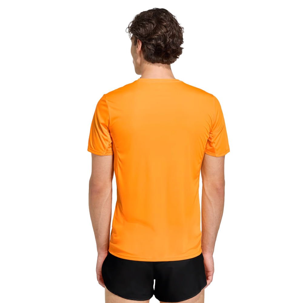Camiseta Masculina Adidas Adizero AEROREADY Slim Laranja Laranja 2