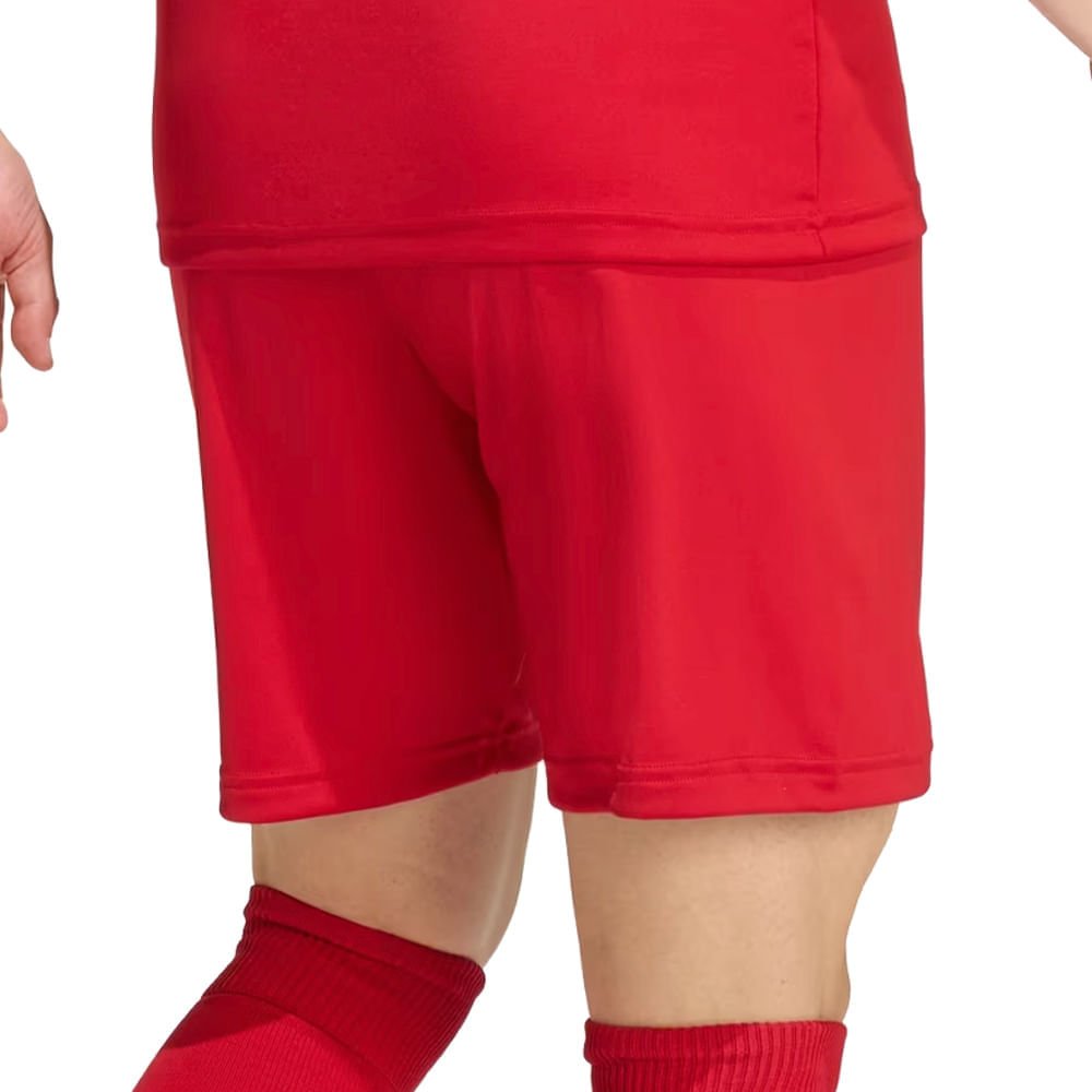 Short Masculino Adidas Entrada 26 Climacool Vermelho Vermelho 2