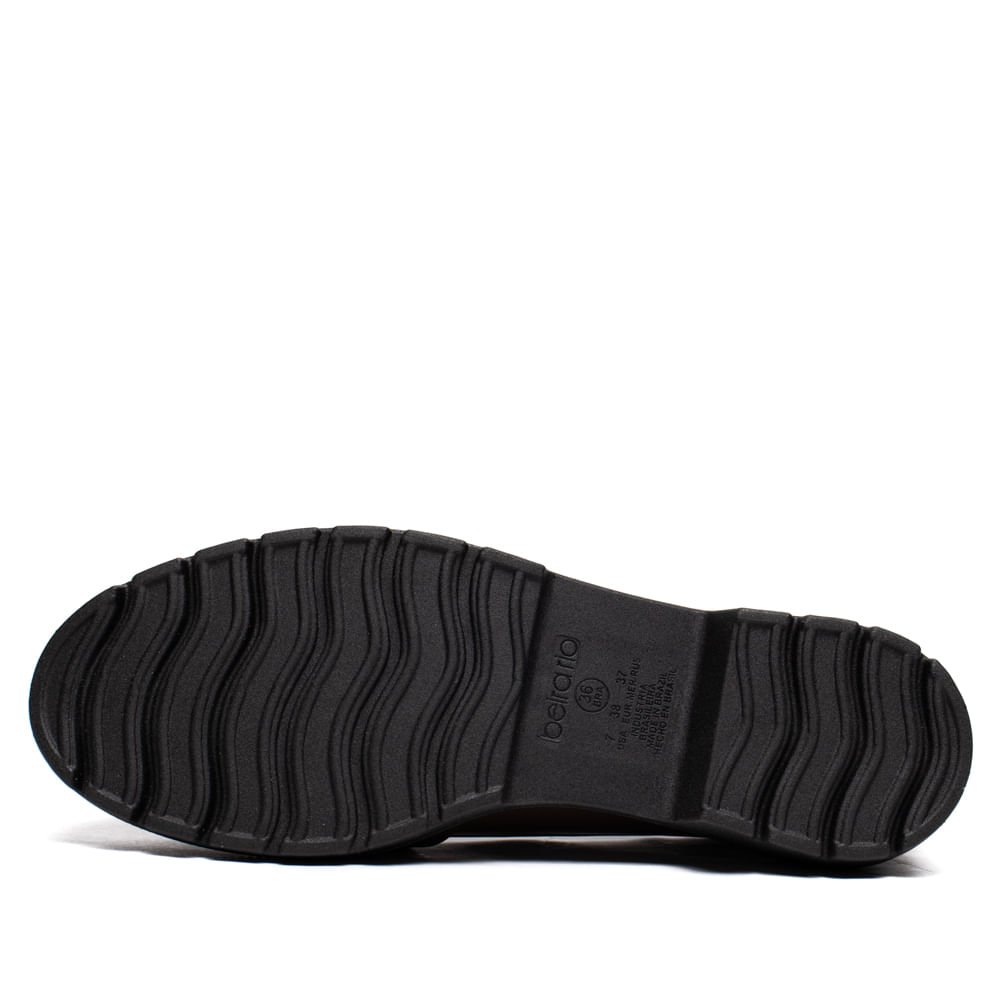 Mocassim Feminino Beira Rio Detalhe Dourado Marrom Marrom 2