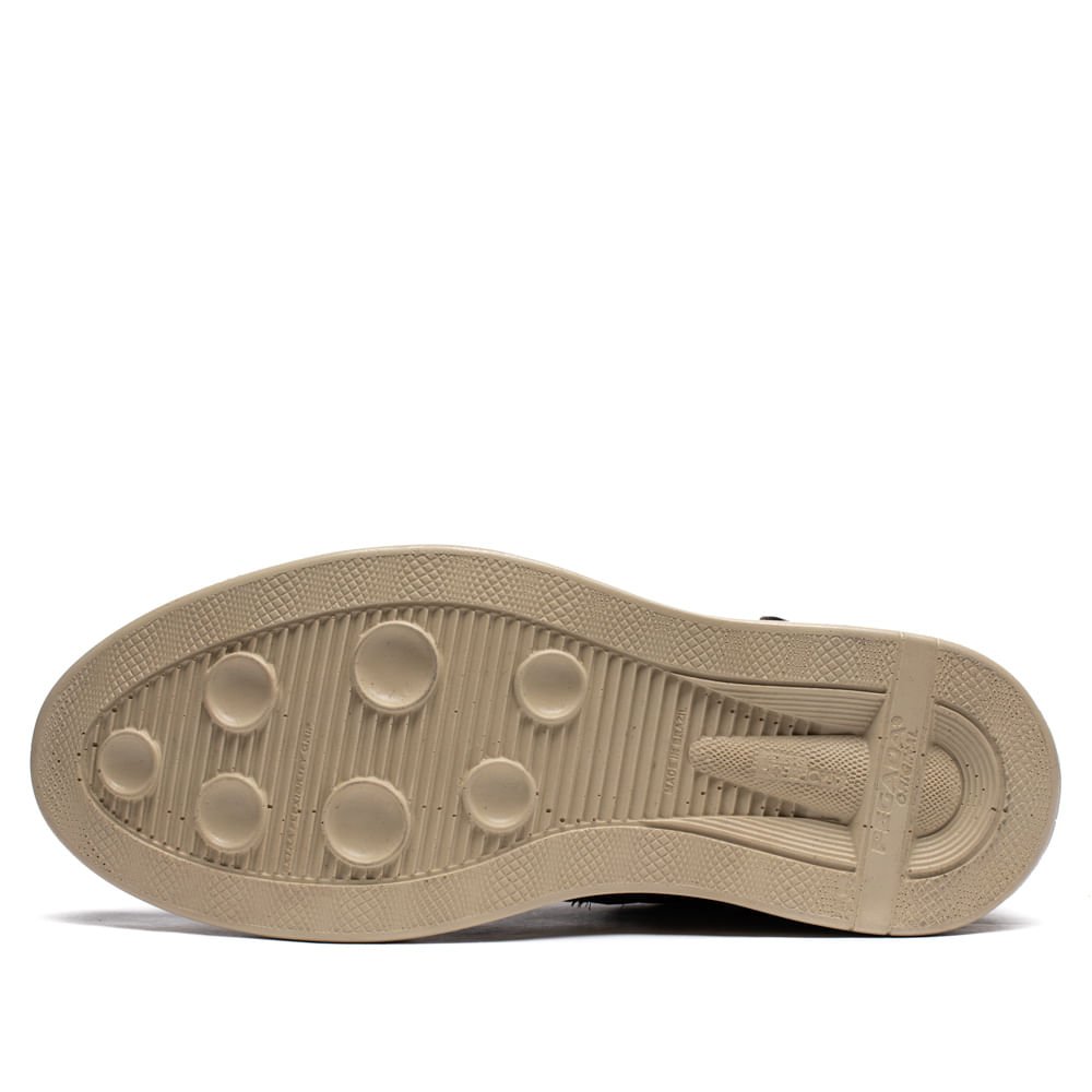 Bota Masculina Pegada Stretch Couro Marrom Escuro Marrom 2