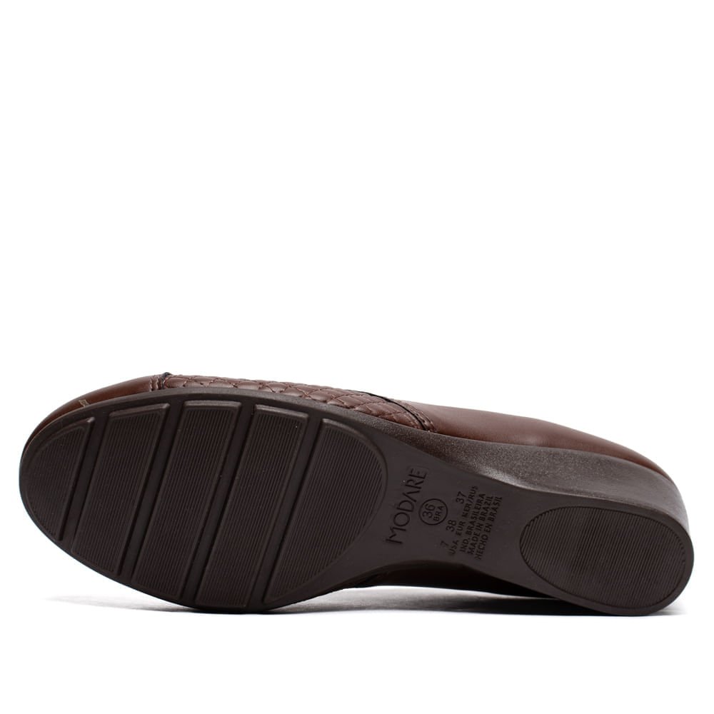 Sapato Feminino Modare Napa Stretch Marrom Marrom 2