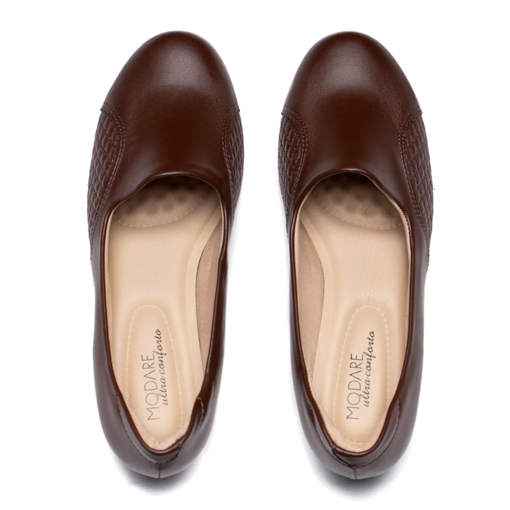 Sapato Feminino Modare Napa Stretch Marrom Marrom 4
