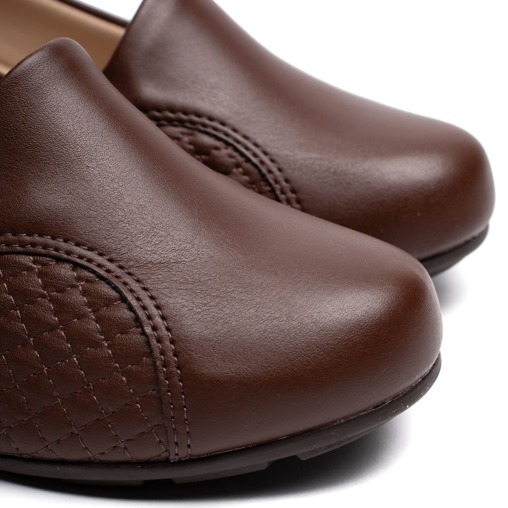 Sapato Feminino Modare Napa Stretch Marrom Marrom 5