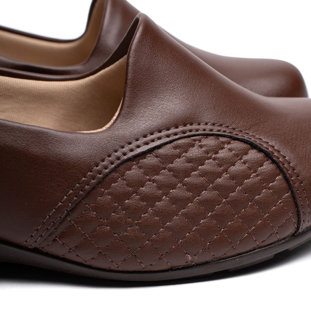 Sapato Feminino Modare Napa Stretch Marrom Marrom 6