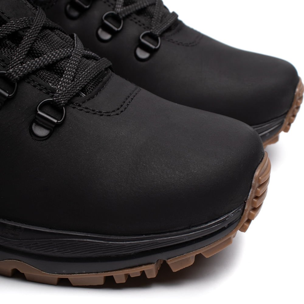 Bota Masculina Pegada Pull Up Trail Preto Preto 5